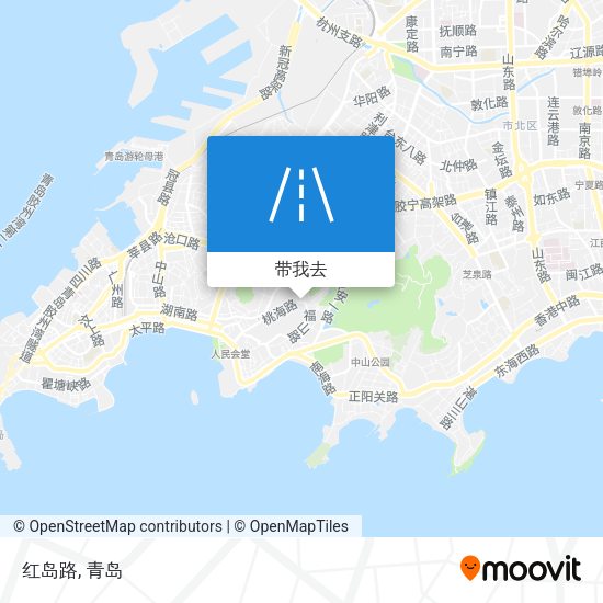 红岛路地图