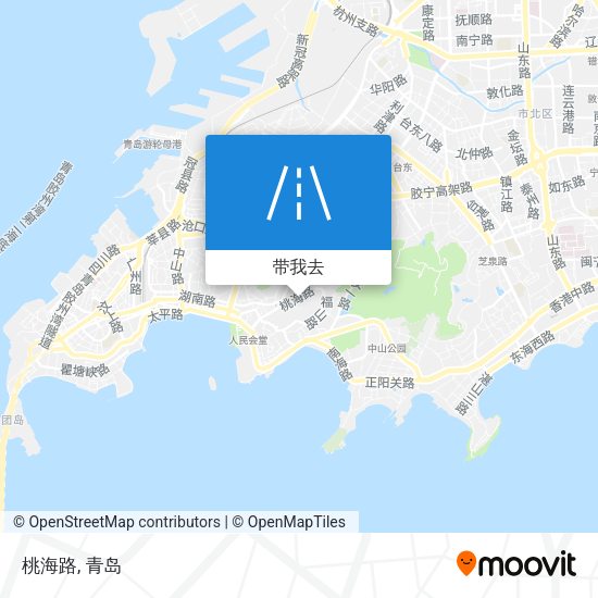 桃海路地图