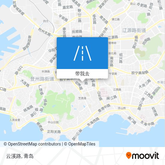 云溪路地图