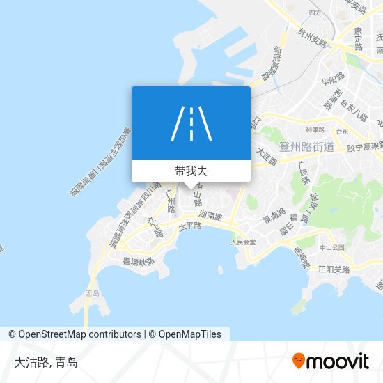 大沽路地图