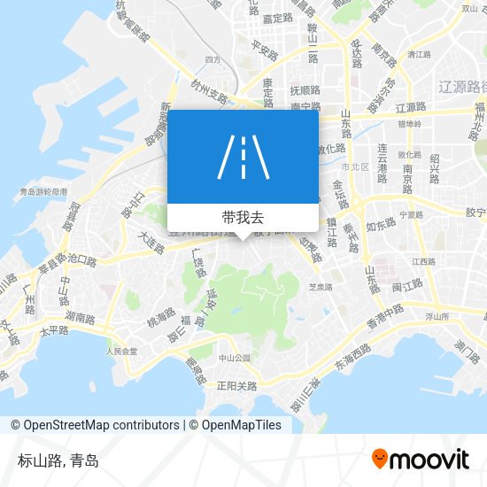 标山路地图