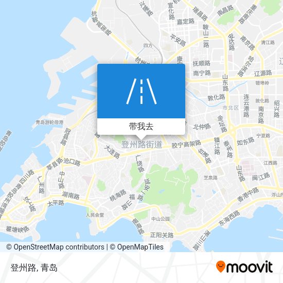 登州路地图