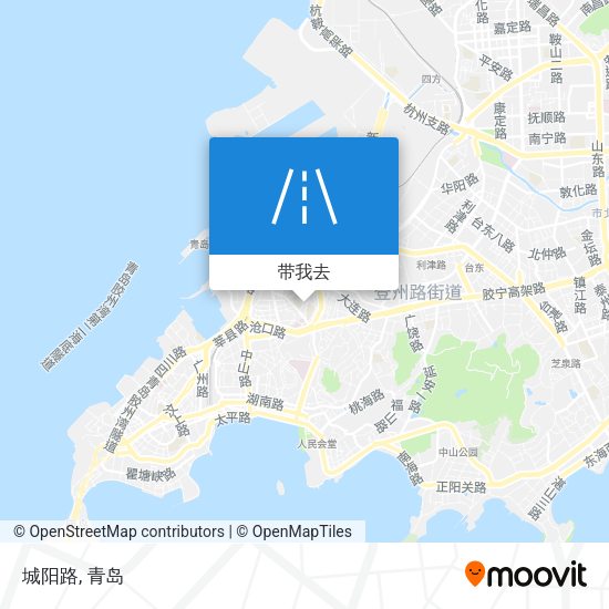 城阳路地图
