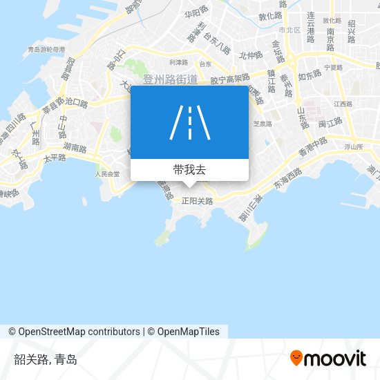 韶关路地图