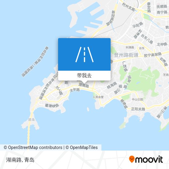 湖南路地图