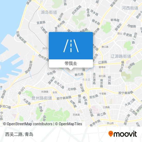 西吴二路地图