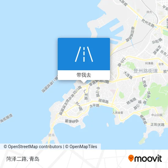 菏泽二路地图