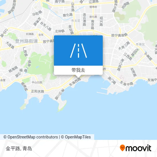 金平路地图