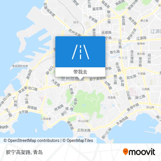 胶宁高架路地图
