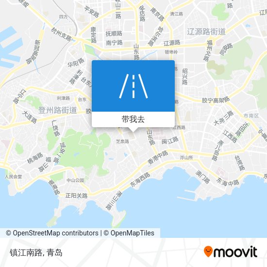 镇江南路地图