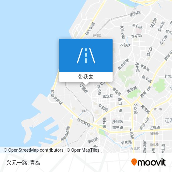 兴元一路地图