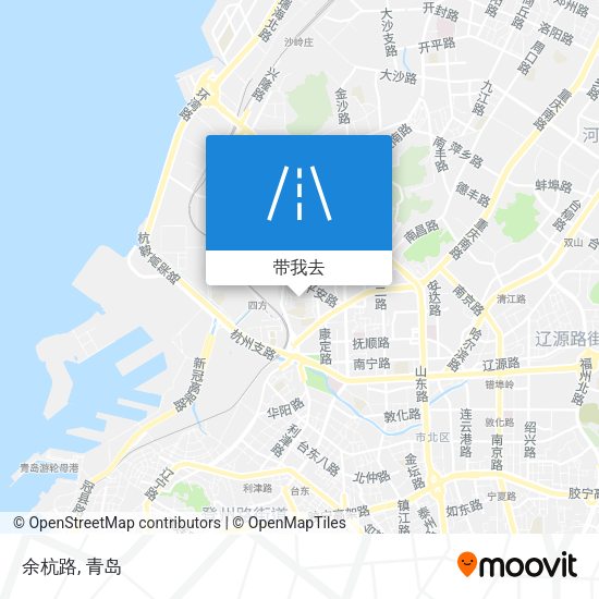余杭路地图