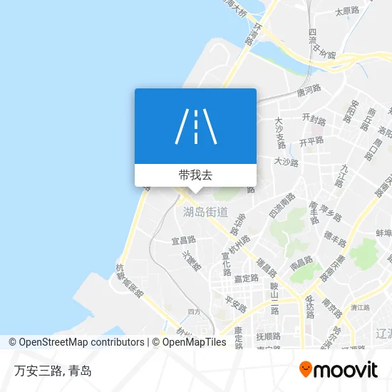 万安三路地图