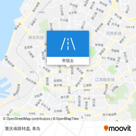 重庆南路转盘地图
