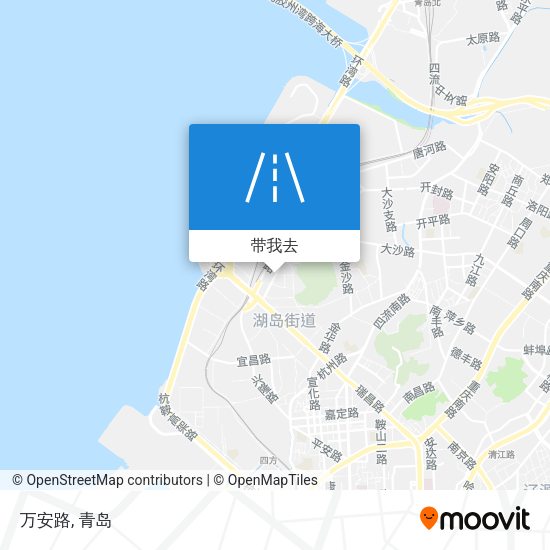 万安路地图