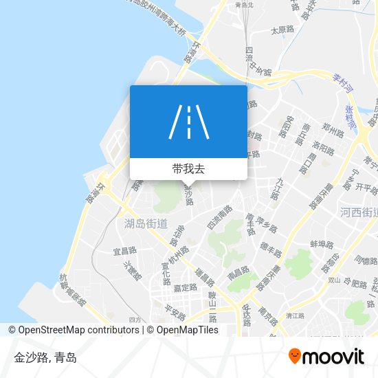 金沙路地图