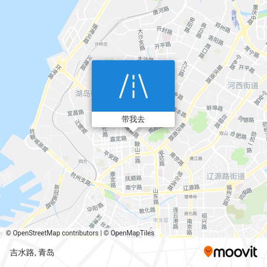 吉水路地图