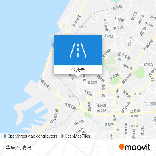 华星路地图