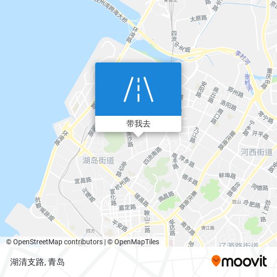 湖清支路地图