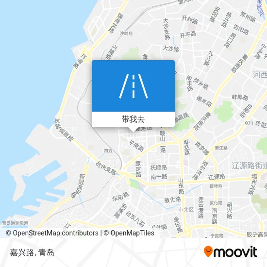 嘉兴路地图