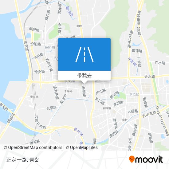 正定一路地图