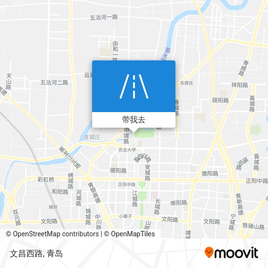 文昌西路地图
