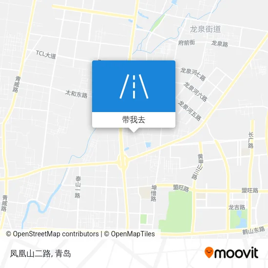 凤凰山二路地图