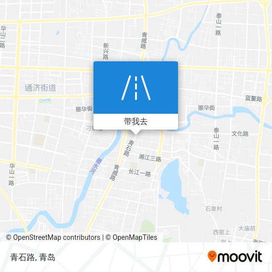 青石路地图