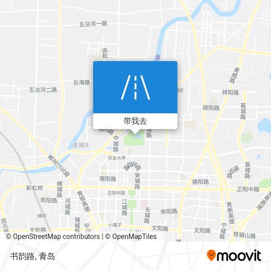 书韵路地图