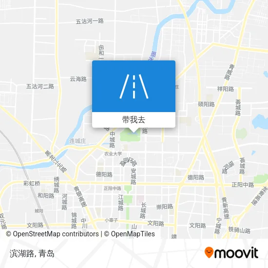 滨湖路地图
