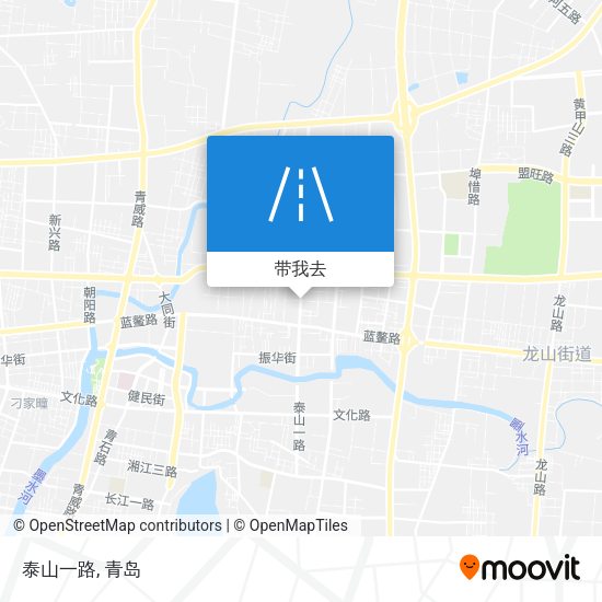泰山一路地图