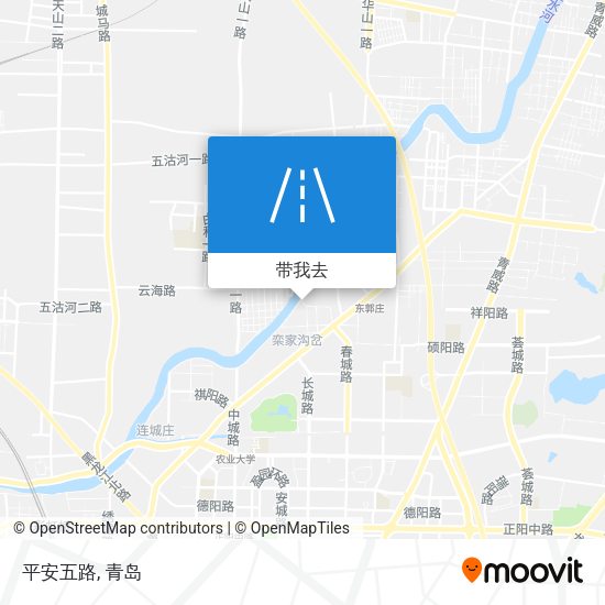 平安五路地图
