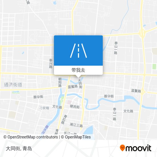 大同街地图