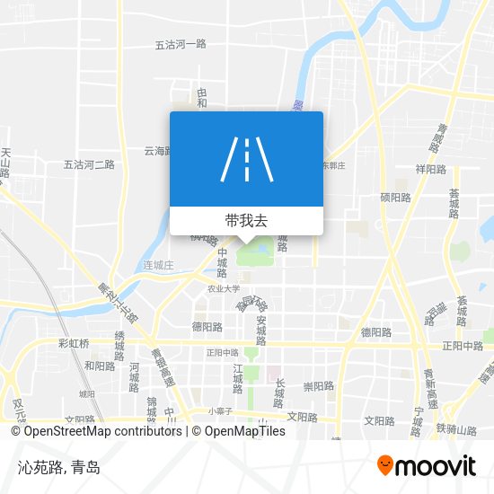 沁苑路地图