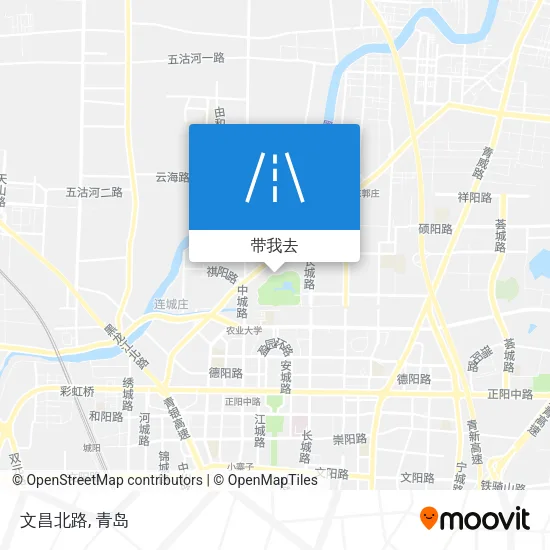 文昌北路地图