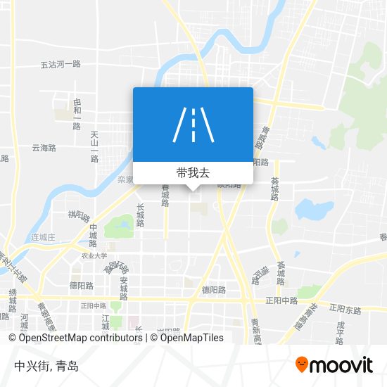 中兴街地图