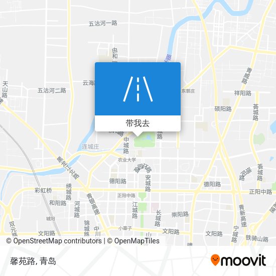 馨苑路地图