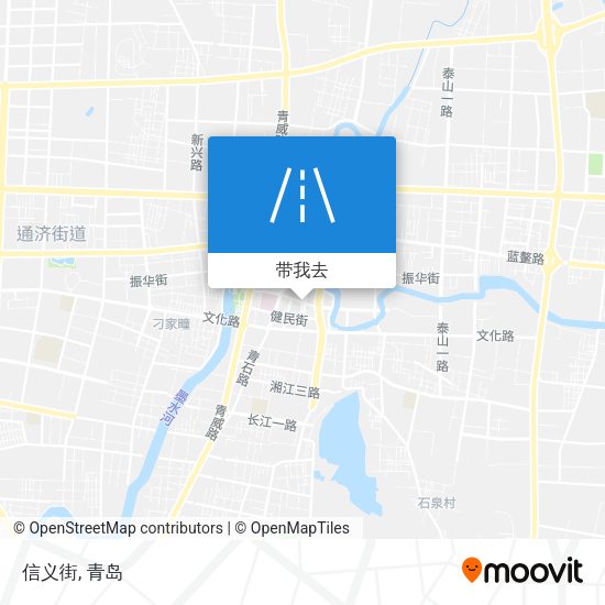 信义街地图