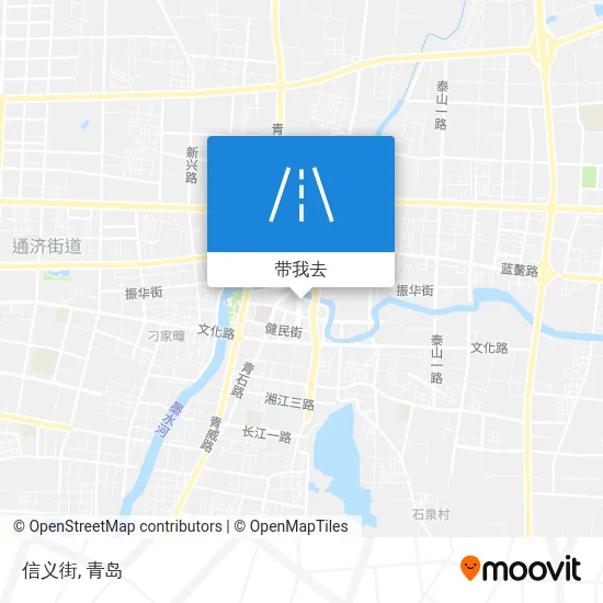 信义街地图