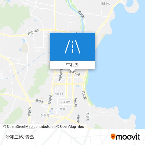 沙滩二路地图
