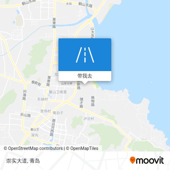 崇实大道地图