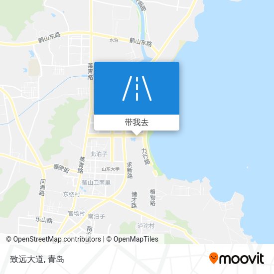 致远大道地图