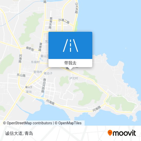 诚信大道地图