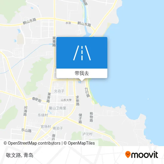 敬文路地图