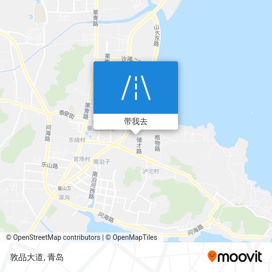 敦品大道地图