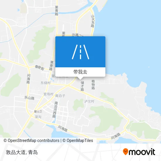敦品大道地图