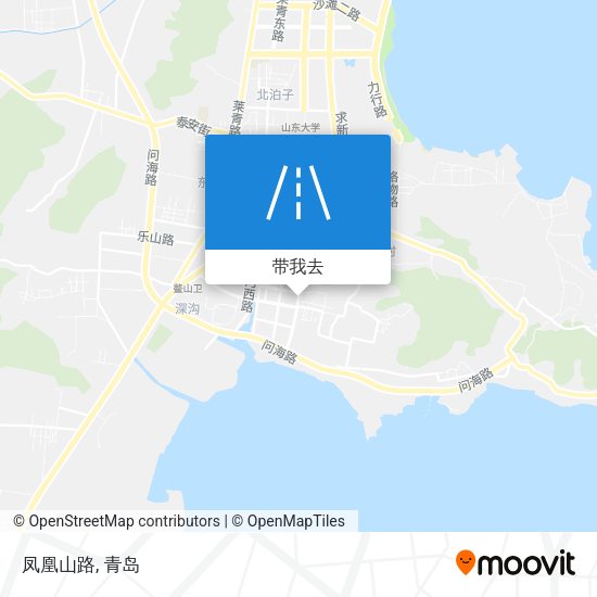 凤凰山路地图