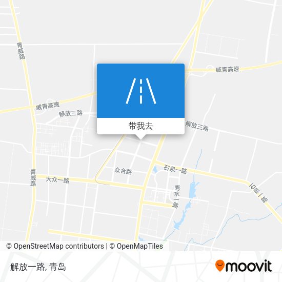 解放一路地图