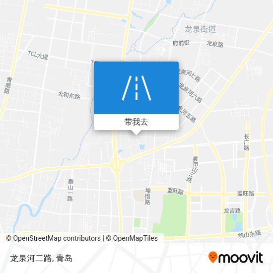 龙泉河二路地图