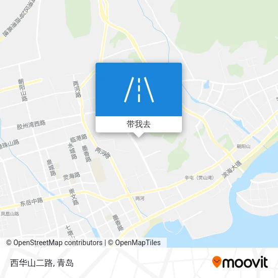 西华山二路地图